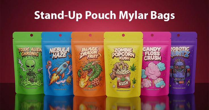 Stand-Up Pouch Mylar Bags